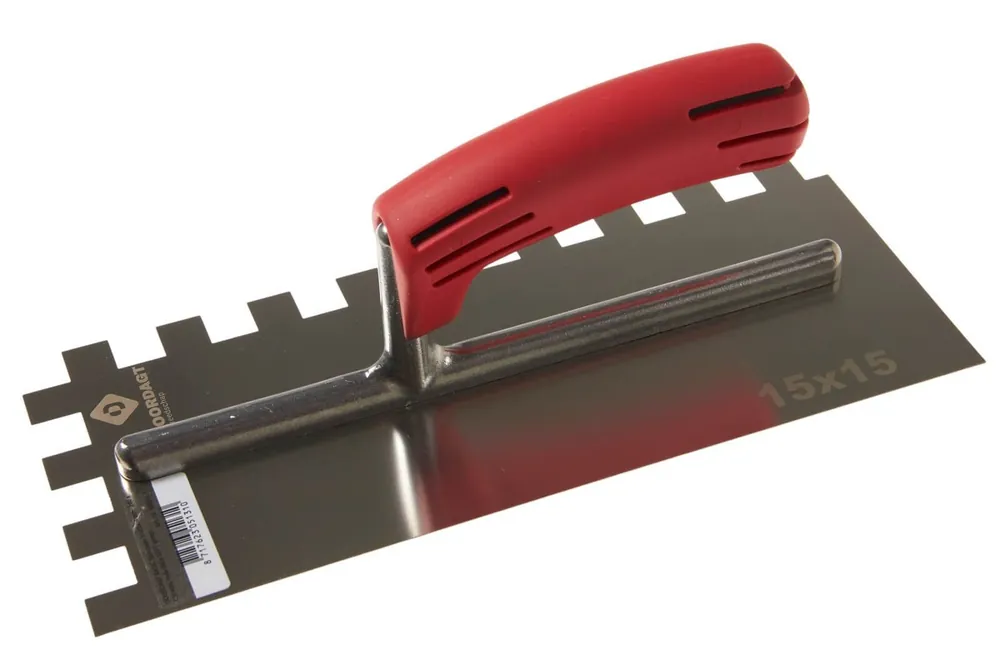 Betaalbaar NELA Basic-Line Lijmspaan met Soft Handgreep - 15mm - RVS - 280x120mm