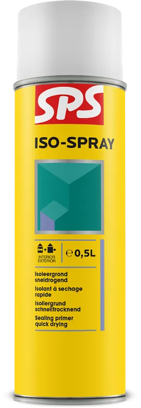 SPS ISO-Spray Primer - Wit - 500ml Betrouwbaar