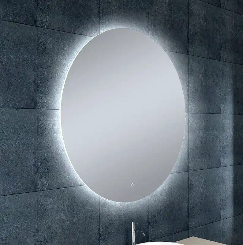 Wiesbaden Soul Spiegel met LED Verlichting - Rond - Dimbaar - Spiegelverwarming - Ø100cm Koopje