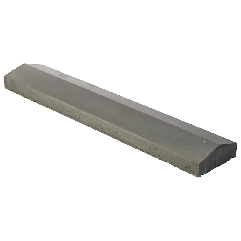 Flitsaanbieding Dirksen Muurafdekband met punt 17×100 Zwart Beton