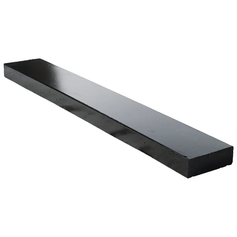 Dirksen Muurafdekband vlak 30x100x5 Zwart Gecoat Beste Prijs