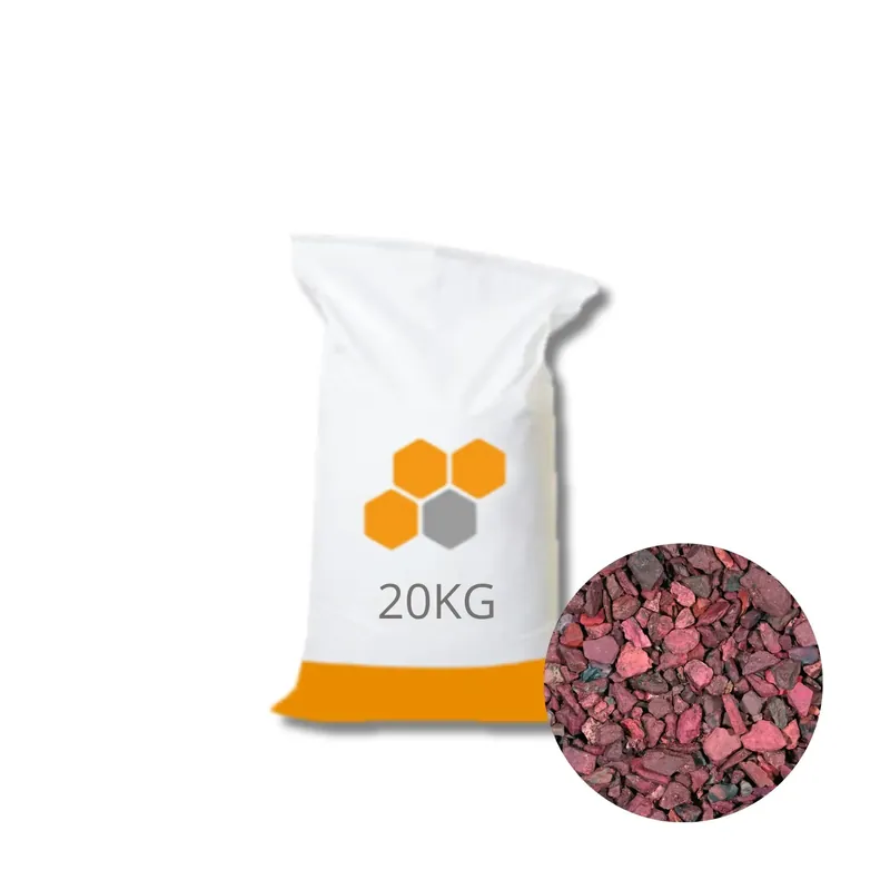 Mijnsplit rood 6-15 mm zakgoed Merkproduct