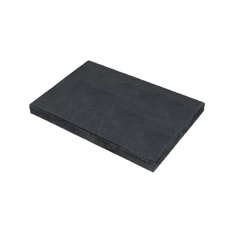 Speciale Aanbieding Halve Betontegel 30x15x4,5 Zwart met facet KOMO 1036