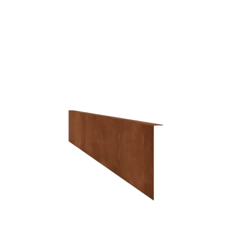 Snelle Levering Borderrand Gezet 22×240 cm Corten