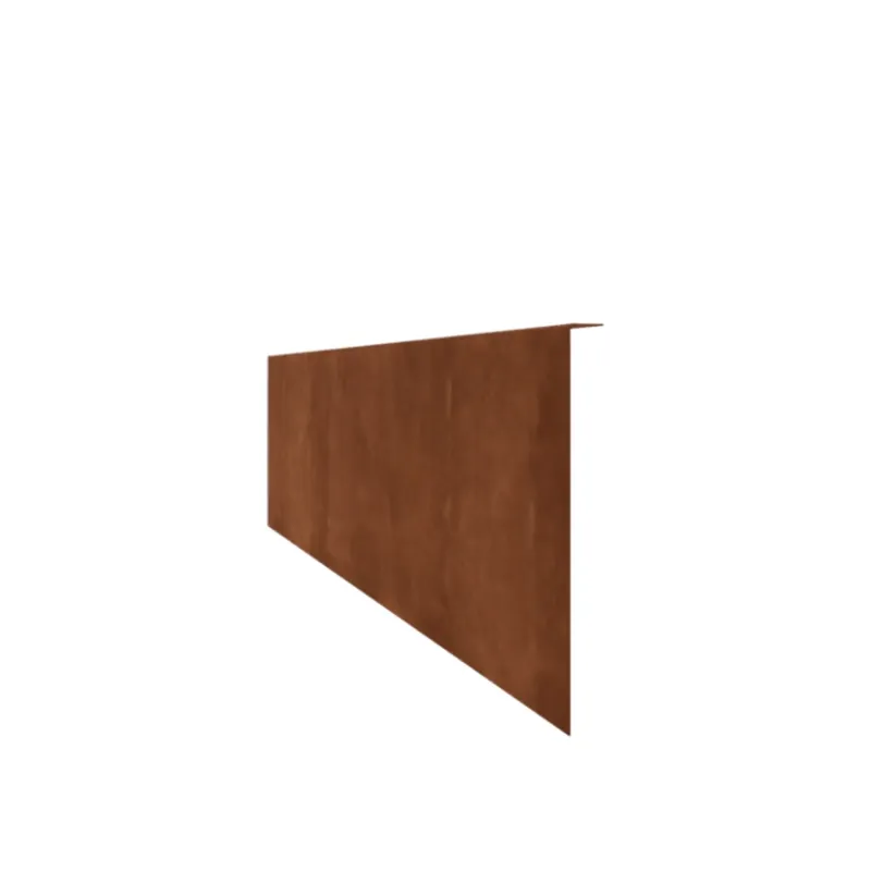 Fabrieksprijs Borderrand Gezet 34×240 cm Corten