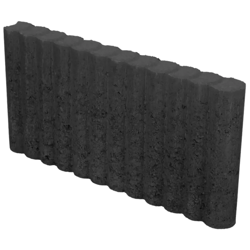 Gratis Retour Mini Rondoband palissade 6x25x50 Zwart