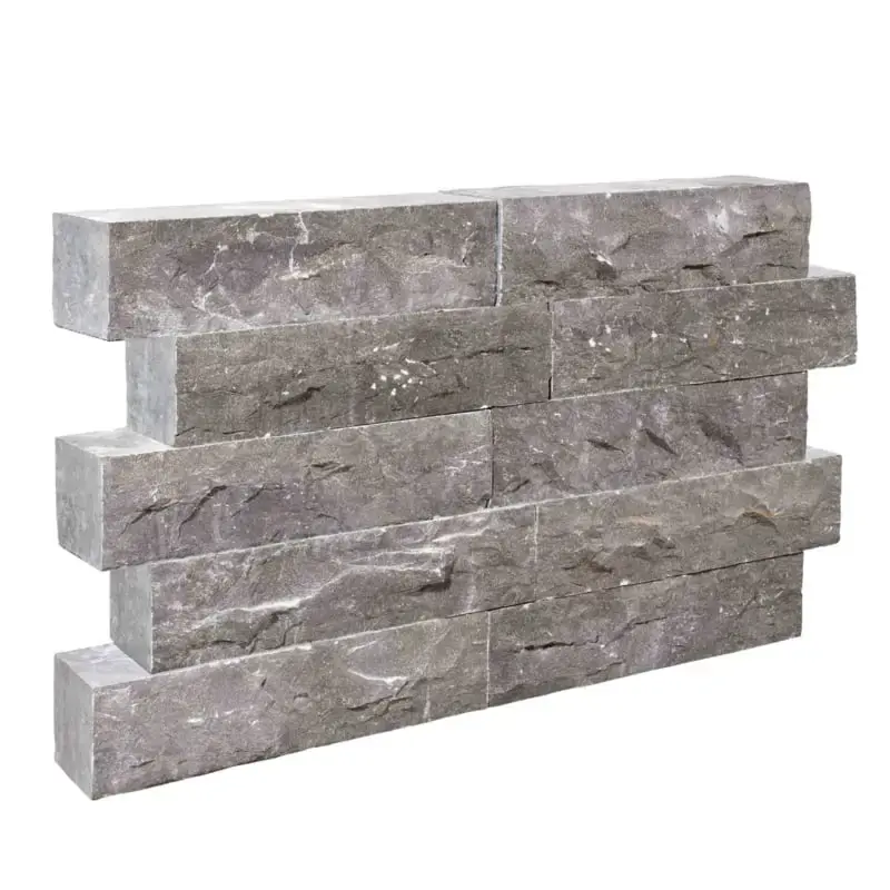 Natuursteen Palissades Spotted Bluestone Horizontaal 50x12x12 Koopje