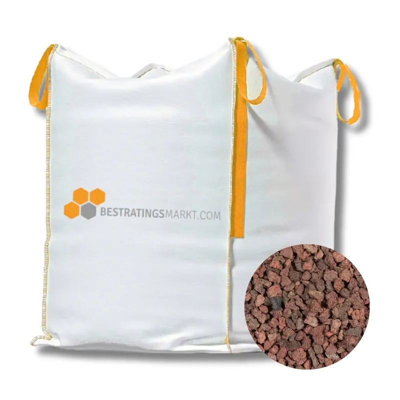 Korting Lava Red split 16-32 mm Mini Bigbag – 400 kg