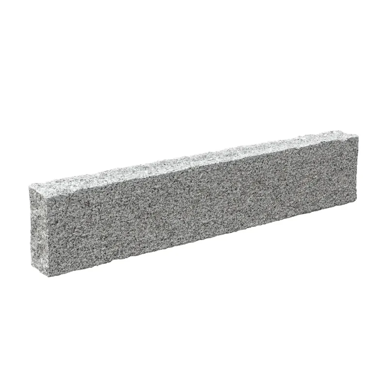 Natuursteen Opsluitbanden Graniet Lichtgrijs Premium 10x25x200 cm Goedkoop