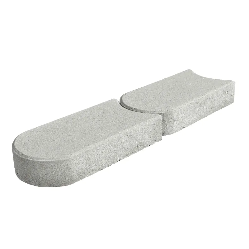 Uitverkoop Graskantsteen 33x16x4,5 cm Grijs