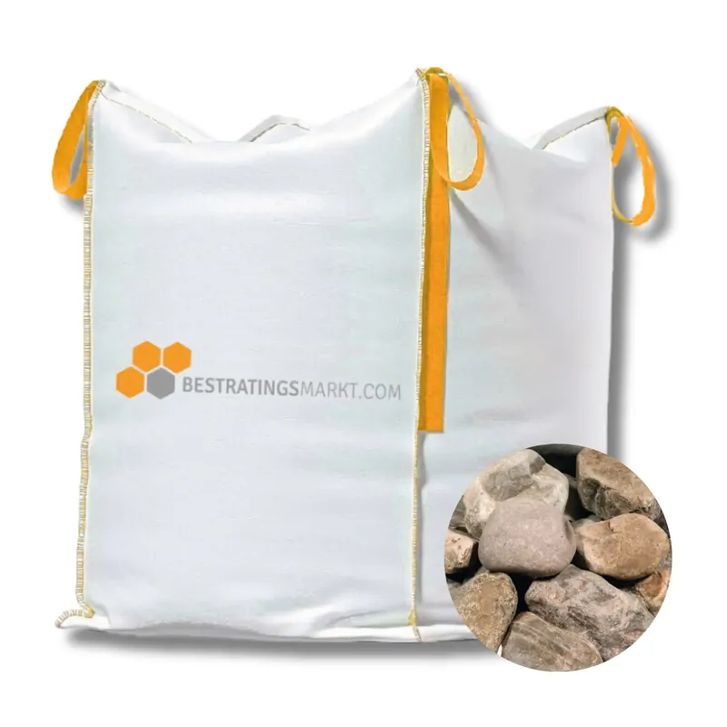 Maaskeien Bont 150-300 mm Mini Bigbag – 500 kg Uitverkoop