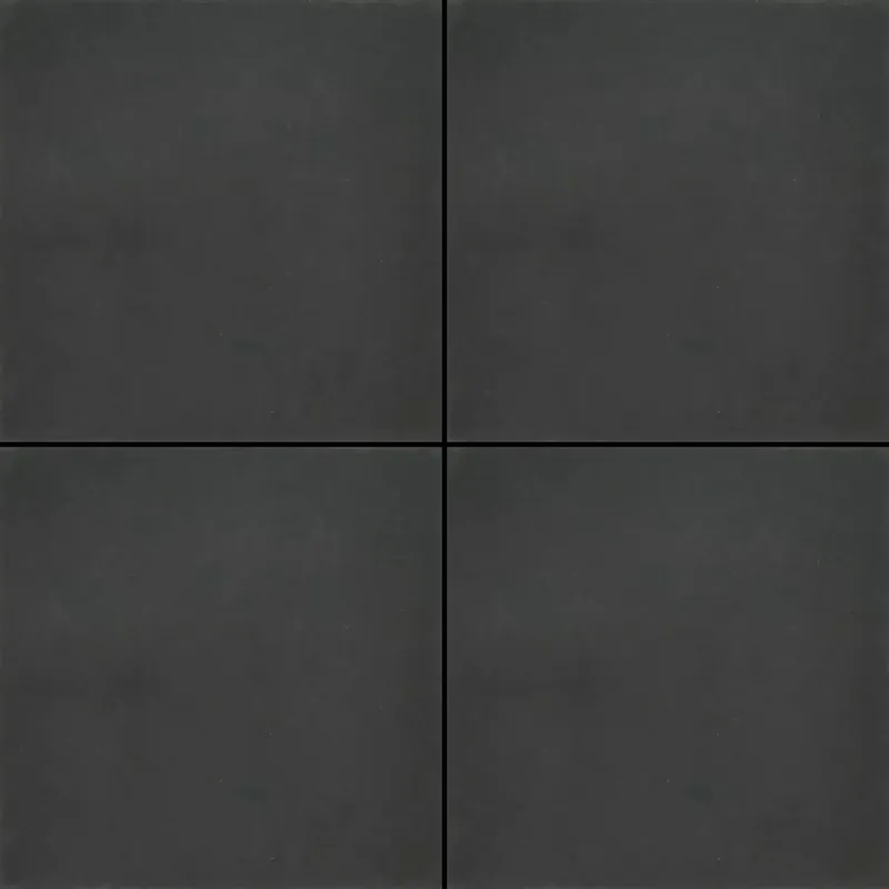 Grootformaat tegel 50x50x5 facet KOMO zwart klein pakket Finale Uitverkoop