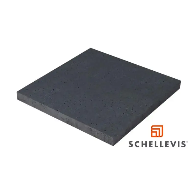 Schellevis Oud Hollandse Tegel 100x100x8 antraciet Nieuw