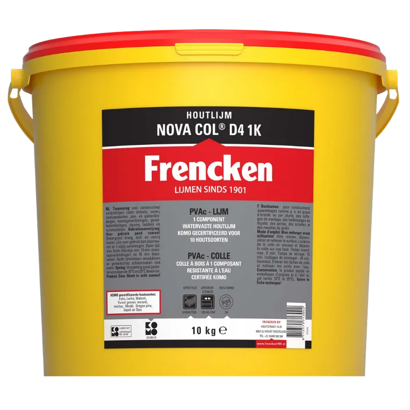 Beperkte Voorraad Frencken Nova Col D4 1k emmer 10kg