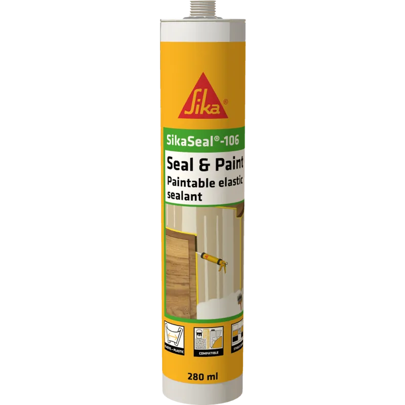 Sikaseal 106 Seal & Paint 280ml Seizoensaanbieding