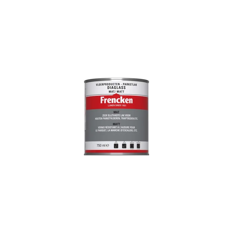 Betrouwbaar Frencken Diaglass 750ml Mat