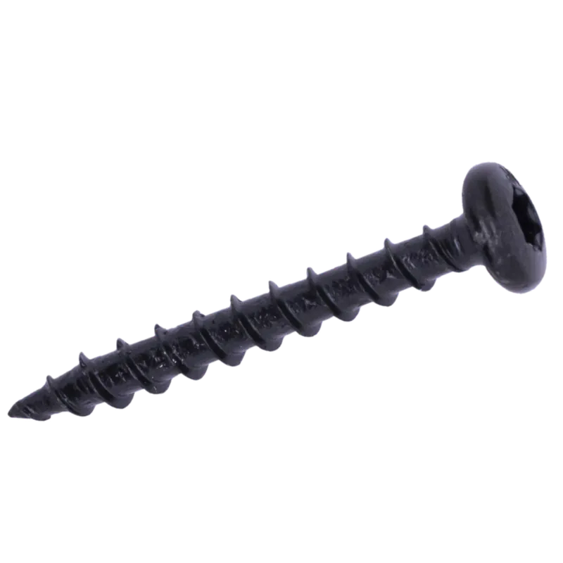 Speciale Aanbieding Woodies Ultimate Spaanplaatschroef Torx - 5,0 x 40 mm - cilinderkop - T25 - voldraad - shield - zwart - (200 st)