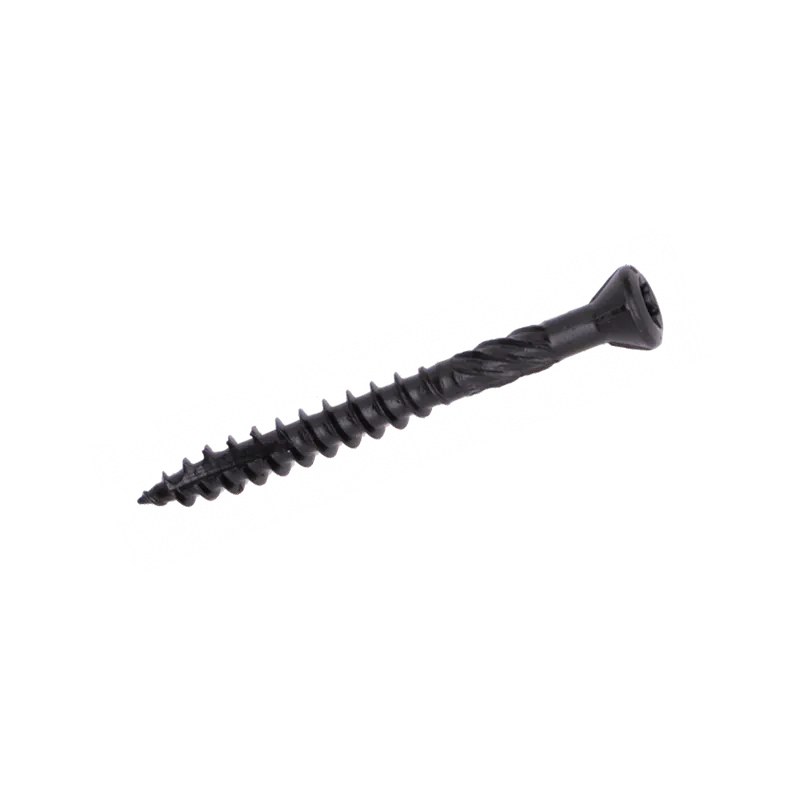 Woodies Ultimate Potdekselschroef Torx - 5,0 x 40 mm - Verzonken kop - T25 - Deeldraad - Shield - Zwart - (200 st) Express Levering