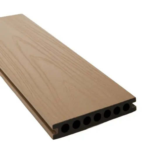 Vlonderplank composiet semi-massief houtstructuur maple 2,2x13,8x500 cm Laatste Versie