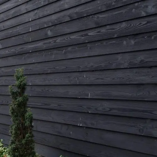 DHZ wand vuren zweeds rabat 600 cm zwart gedompeld Op = Op