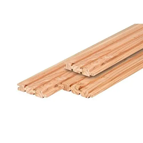 Triple profiel douglas geschaafd dubbelzijdig 2,8x14,5 cm Shop Nu