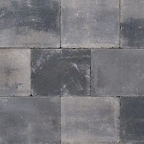 Snelle Levering Stonique trommel 20x30x6 cm grijs zwart