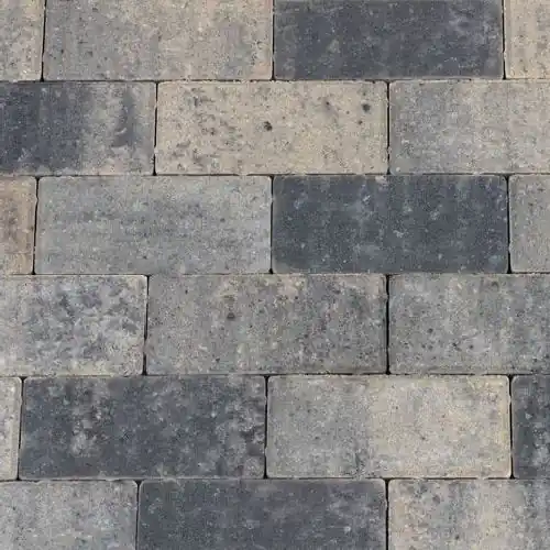 Betonklinker 21x10,5x8 cm grijs zwart Seizoensaanbieding