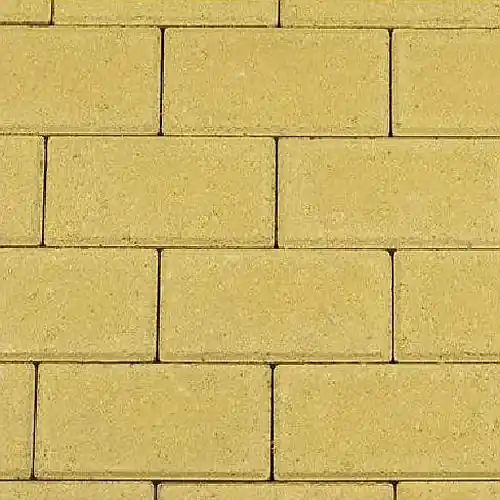 Betonklinker 21x10,5x8 cm geel Aanbieding
