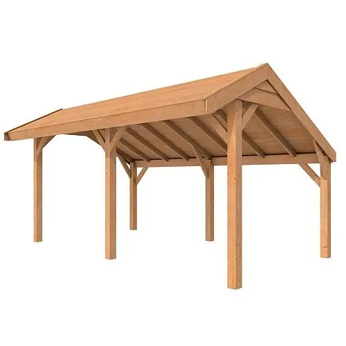 Goedkoop Douglasvision kapschuur Comfort 500x250 cm onbehandeld
