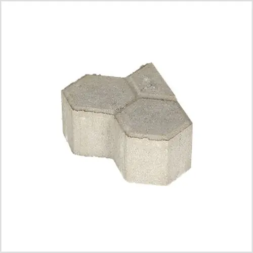 T-3 steen 8 cm grijs passtuk groot met deklaag Meest Verkocht