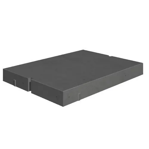Gecertificeerd Betonplaat Agraton 120x80x12 cm grijs met sleuf