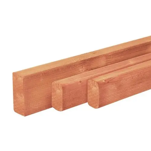 Douglas geschaafde regel 4,5x7x500 cm Rechtstreeks Van De Fabrikant