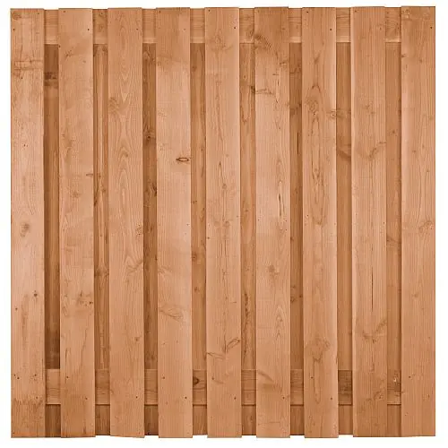 Nu Kopen Aanbieding tuinscherm douglas 19-planks 180x180 cm recht 1150