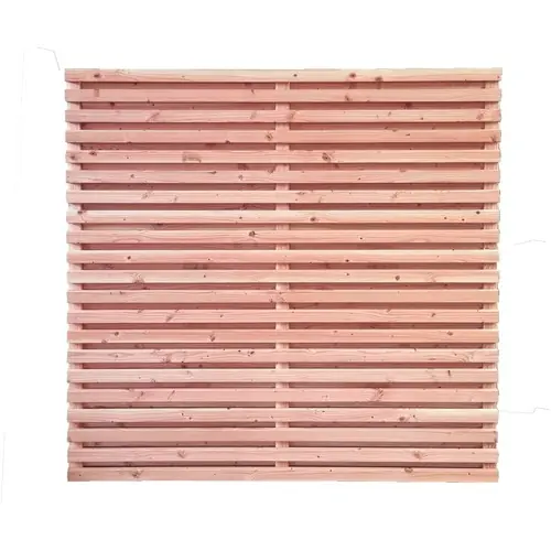 Douglas lattenscherm rhombus 20/21-planks horizontaal 180x180 cm Beperkt Aanbod