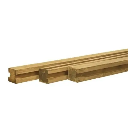 Sleufpaal geïmpregneerd grenen 8,8x8,8x270 cm Eindpaal Lage Prijs