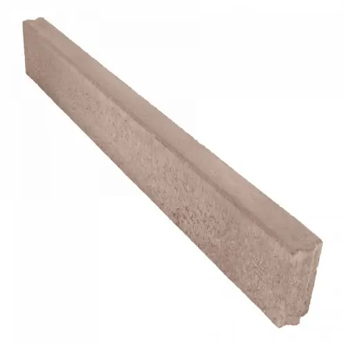 Betrouwbaar Opsluitband 6x15x100 cm taupe