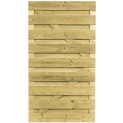 Nu Kopen Tuindeur geïmpregneerd vuren 180x100 cm 103308