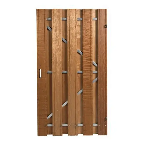 Fabrieksprijs Tuindeur hardhout bankirai delux 195x100 cm