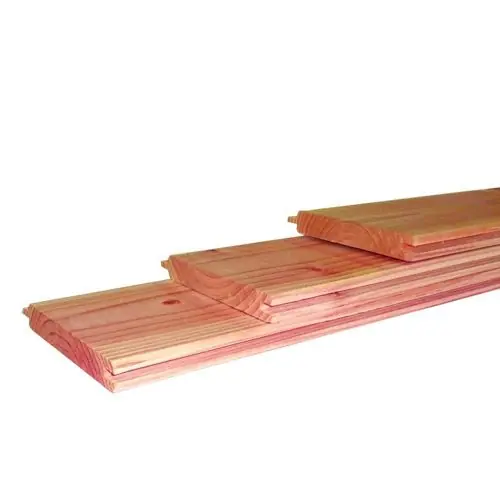 Seizoensaanbieding Douglas geschaafd dakbeschot 1,8x19,5 cm