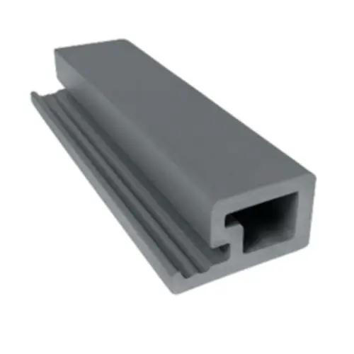 Premium Carpgarant Composiet startprofiel cladding grey 2,6x5,0x390 cm
