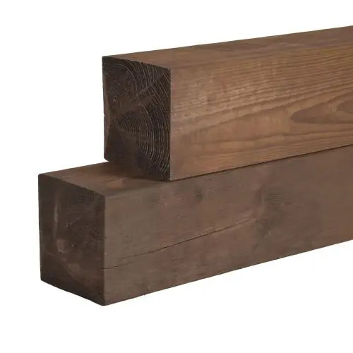 Gereduceerde Prijs Weidepaal diamantkop grenen fijnbezaagd Dura² 15x15x300 cm