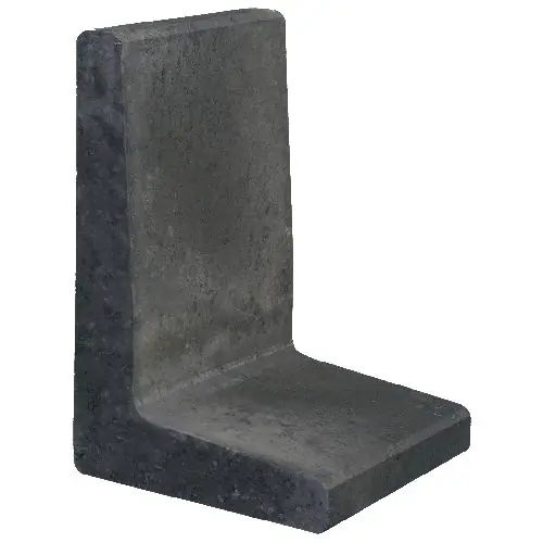 L-element 40x40x40 cm zwart Tijdelijk Beschikbaar