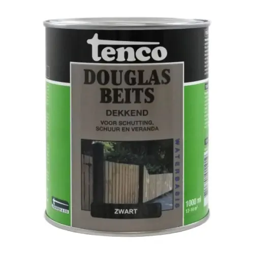 Tenco Douglas beits Zwart Dekkend 2,5 L Betrouwbaar