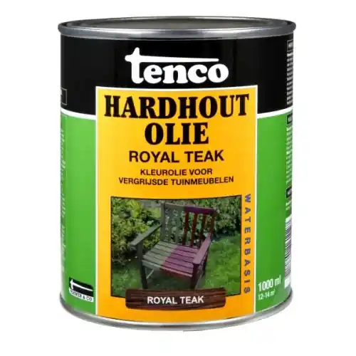 Tenco hardhout olie Royal Teak 1 l Nieuw