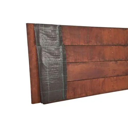 Angelim Vermelho opgeklampt schot beschoeiing 80x300 cm Lage Prijs