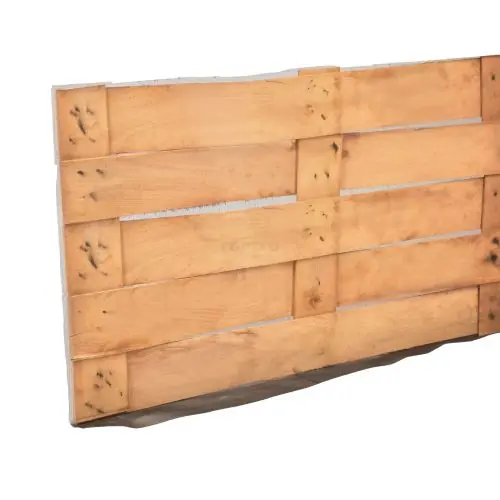 Robinia beschoeiingsschot met doek 50x250 cm Tijdelijk Beschikbaar