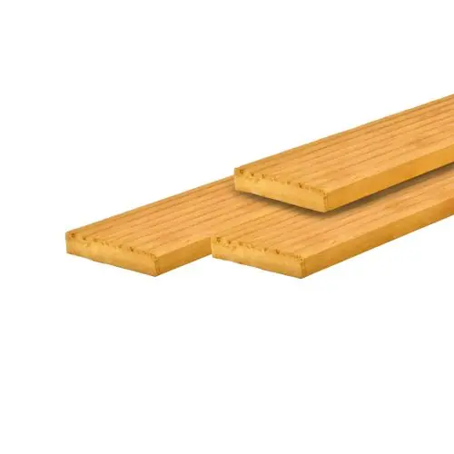 Uitverkoop Hardhouten vlonderplank Billinga geschaafd 2,5x14,5x485 cm