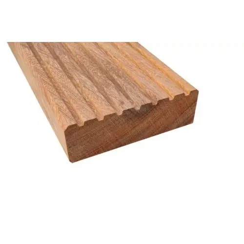 Hardhouten brugdekdelen azobé 3,5x14x500 cm Hete Deal