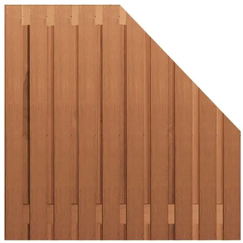 Actieprijs Tuinscherm hardhout 21-planks 180>90x180 cm