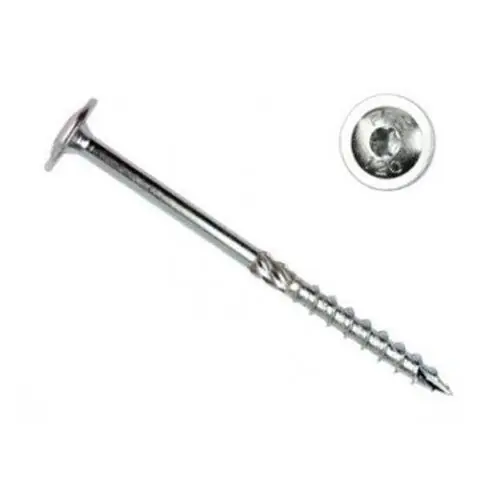 Alleen Vandaag Tellerkopschroeven torx 8x180 mm verzinkt (per 10 stuks)
